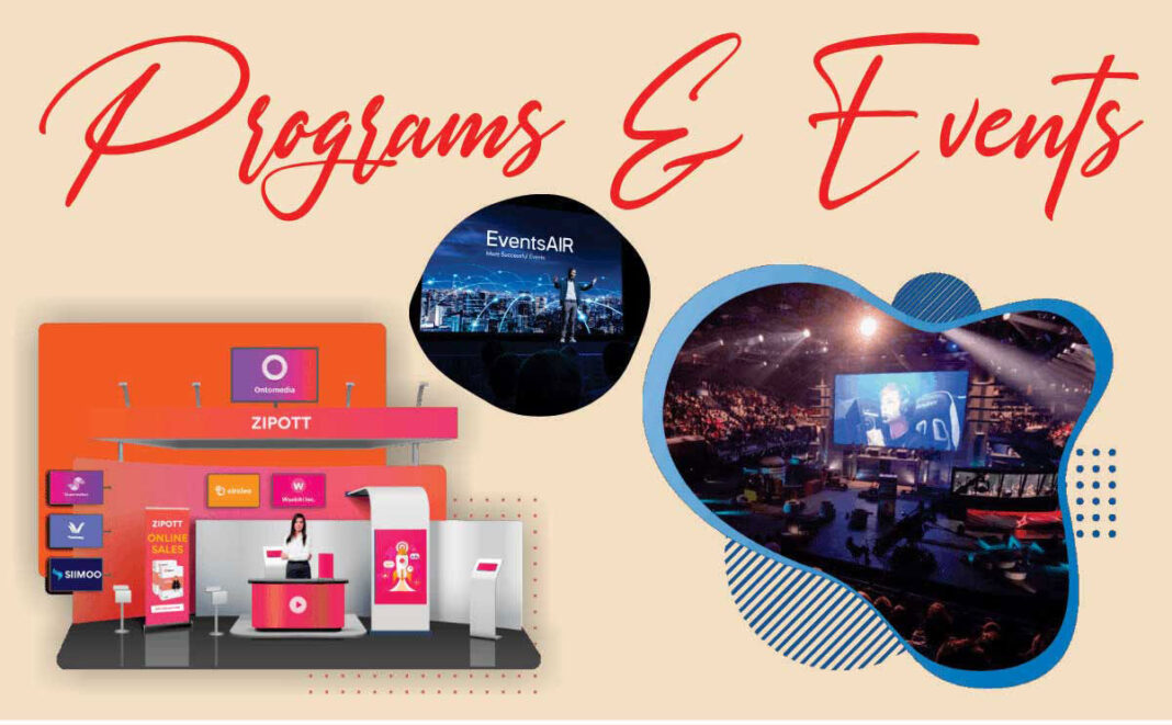 programs and events by printing destination