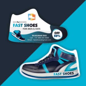 shoes design visiting cards printing in delhi ncr