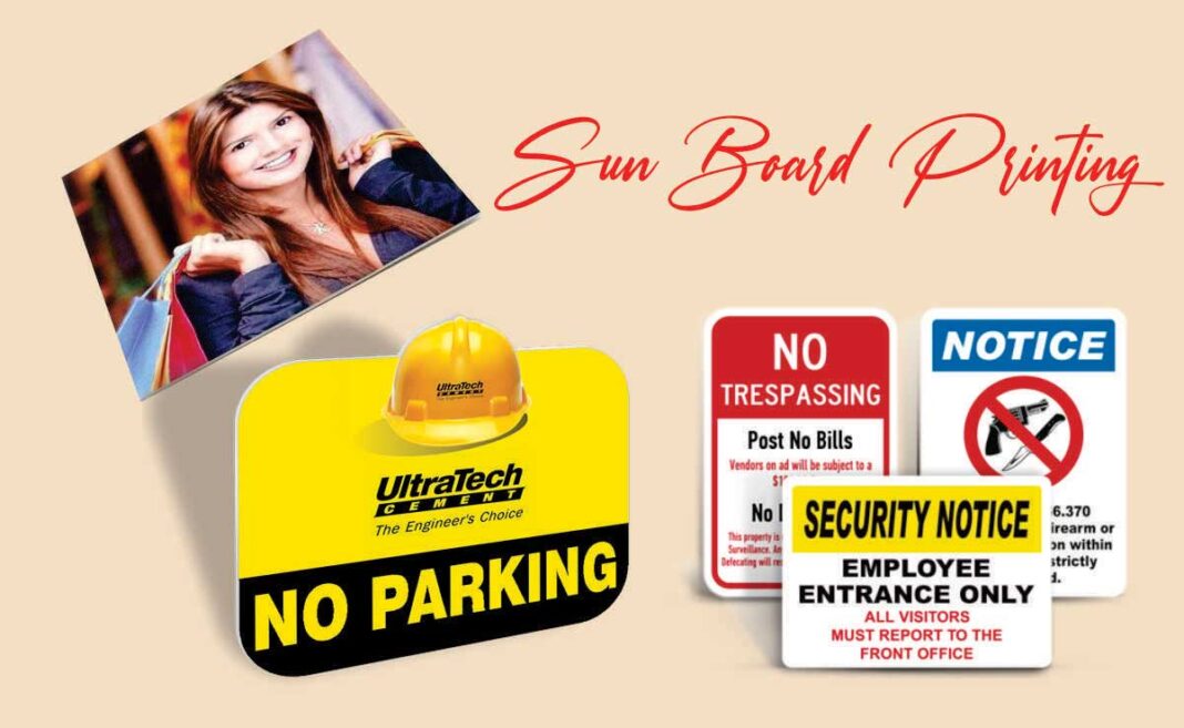 sun board printing services in Delhi and ncr