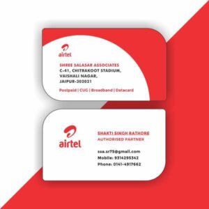 two-side round design visiting cards printing in delhi ncr